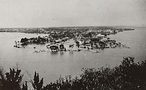 Mill Point, South Perth, 1926 floods