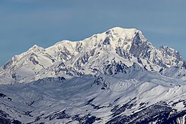Mont Blanc depuis Valmorel 2
