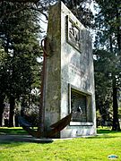 Monumento aos homes do mar. Pontevedra. As Palmeiras