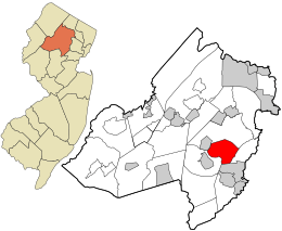 Location in Morris County and the state of New Jersey.