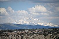 Mount Erciyes from near Göreme 1729