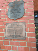 Placard at the 52nd Police Precinct Station