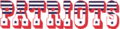 New England Patriots wordmark (1960 - 1992)