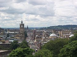New Town, Edinburgh, Panorama
