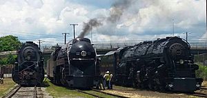 Norfolk and western steam locomotives