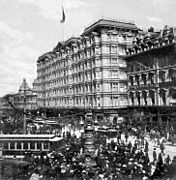 Palace Hotel hosts Pres. McKinley 1901