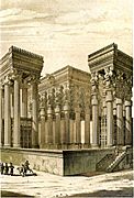 Persepolis Reconstruction Apadana Chipiez