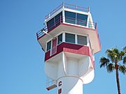 Phoenix-Sky Harbor Air Traffic Control Tower -1952-4