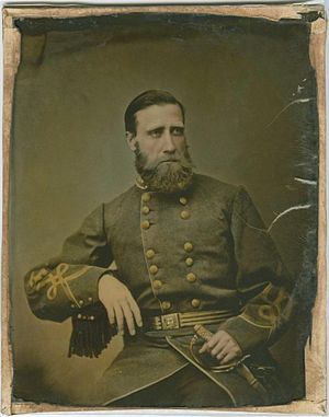 Portrait of General John Bell Hood in uniform