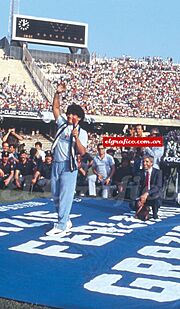 Presentacion maradona napoli