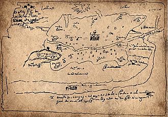 Primer plano de la provincia de Santafé, Diego de Torres, Cacique de Turmequé .