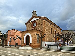 Church square, Puigdàlber