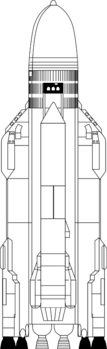RP1357 p169 Polyus satellite on Energia launch vehicle