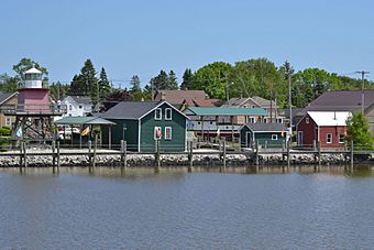 Rogers Street Historic Fishing Village and Great Lakes Coast Guard Museum; Two Rivers, WI; June 3, 2012.JPG