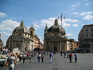 Roma-piazza del popolo