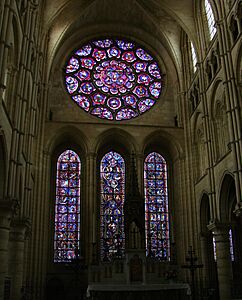 Rose Choeur Cathédrale de Laon 150808 2