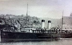 SS Onward, 1914.