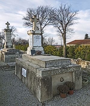 Saint-Félix-Lauragais - Tombe de Déodat de Séverac