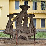 Santal Family - 1938 CE - Ramkinkar Baij - Santiniketan 2014-06-29 5328