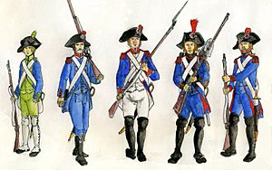 Soldats Révolution française