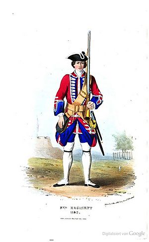 Soldier of 8th.Regiment 1742