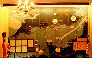 Southwick house D day map room 2019-9-11