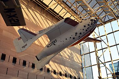 SpaceShipOne National Air and Space Museum photo Don Ramey Logan