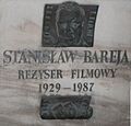 Stanisław Bareja tablica nagrobkowa
