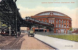 Sullivan sq station outside 1900