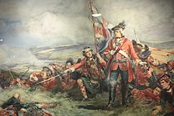 The Black Watch at the Battle of Fontenoy by William Skeoch Cumming