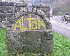 The village sign, Alton - geograph.org.uk - 1600803.jpg