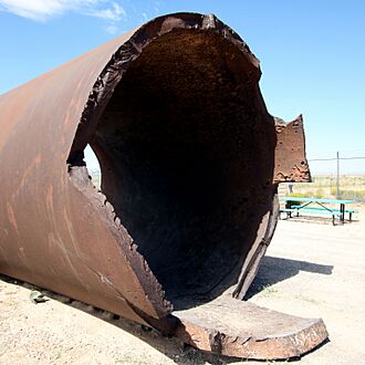 Trinity Site - Remnants of Jumbo - 2010