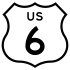 U.S. Route 6 marker
