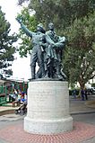 Volunteer Firemen Memorial by Haig Patigian - Washington Square, San Francisco, CA - DSC04869