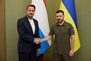 Зустріч Президента України та Прем’єр-міністра Люксембургу в Києві 20