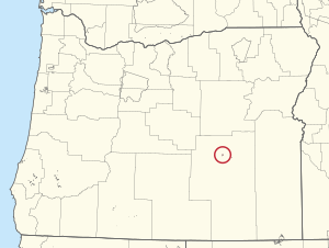 0400R Burns Paiute Indian Colony Locator Map