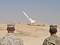 160907-M-UK315-530 HIMARS during Operation Inherent Resolve 2016