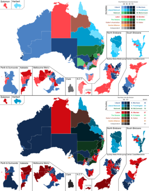 2019 Australian federal election - Vote Strength