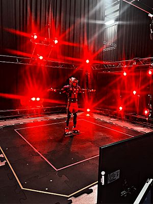 Actor Omar Cook Working on the Madden Video Game