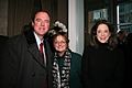 Adam Schiff, Maria Karras, and Heather Podesta