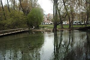 Agia Varvara Park and Saint Barbara Church in Drama