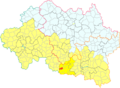 Location of Bègues in the Bassin de Gannat intercommunality