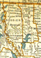 Bossier Parish and Webster Parish, Louisiana, 1925