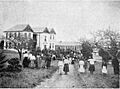 Boys building built in 1907 at Ohlange High Scjhool with USA money