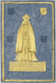 Brass PhilipTilney (died 1453) LincolnCathedral Drawn by WilliamSedgwick