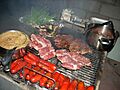 Carne asada chorizo