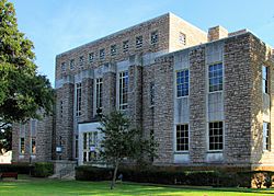 The Cherokee County Courthouse in Rusk