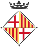 Coat of Arms of Barcelona (1996-2004)