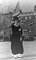 Cornelia Bryce Pinchot at Suffragette Parade in New York City in 1917