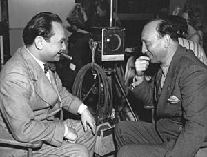 Edward G. Robinson and Curtiz